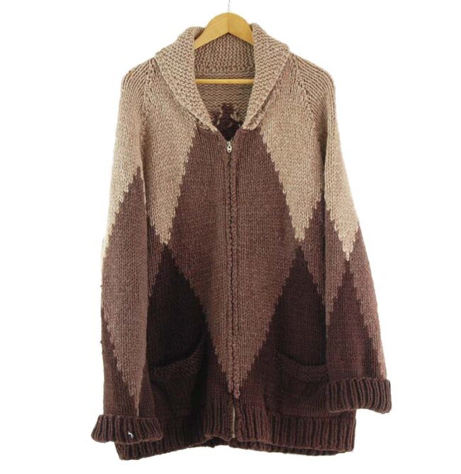 70s Mens Cowichan Sweater