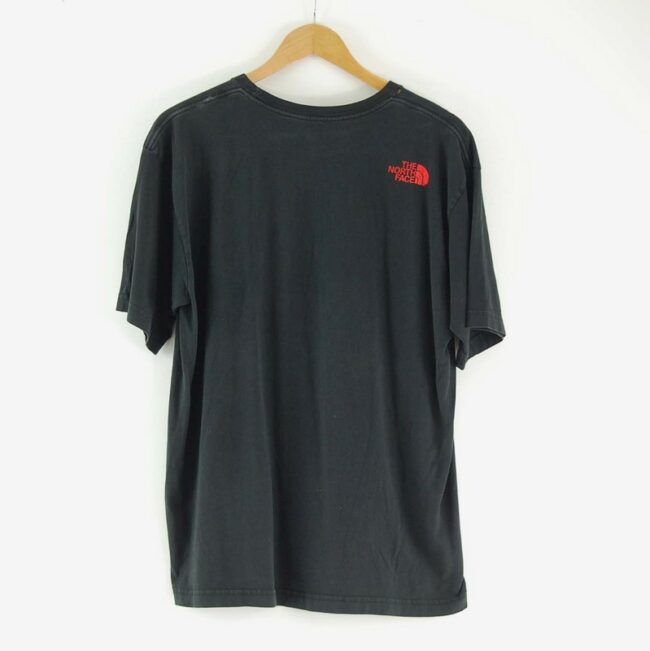 Back of The North Face Black T Shirt