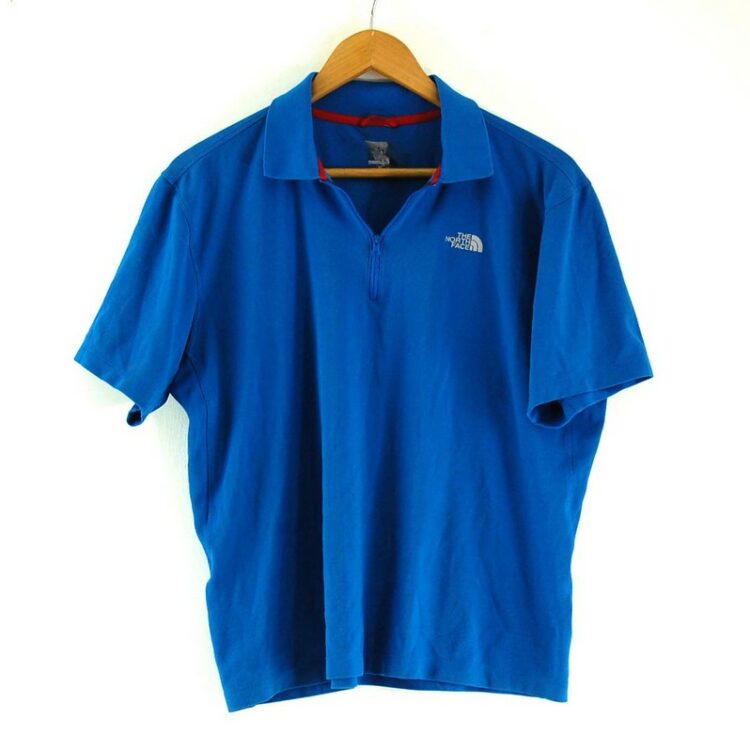 Blue The North Face Polo Shirt