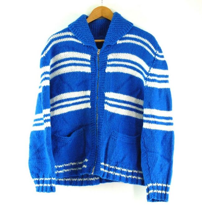 70s Striped Cowichan Sweater