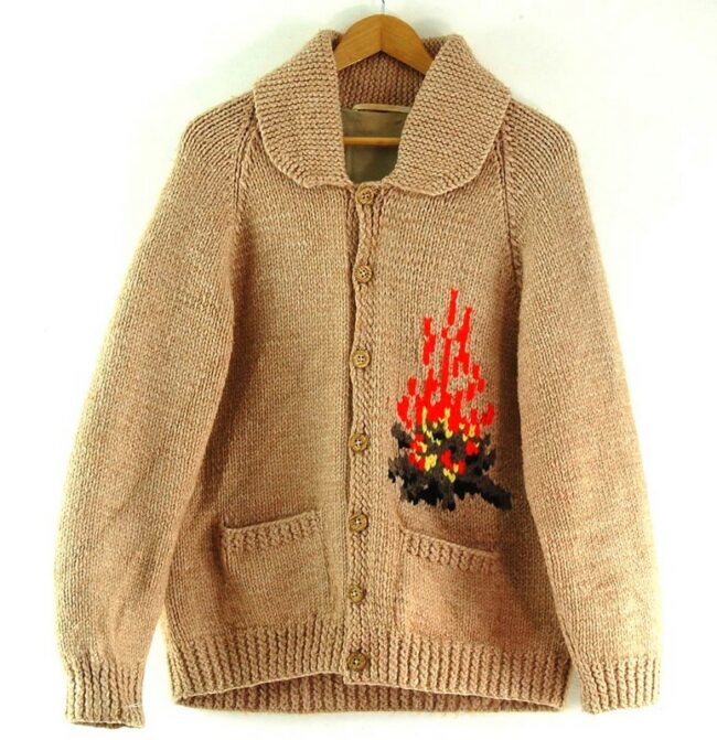 Cowichan Sweater Campfire Theme
