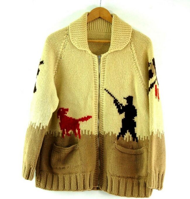 Cowichan Sweater Hunting Theme