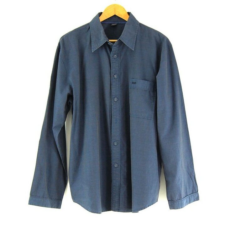 Blue Long Sleeve JOOP Shirt