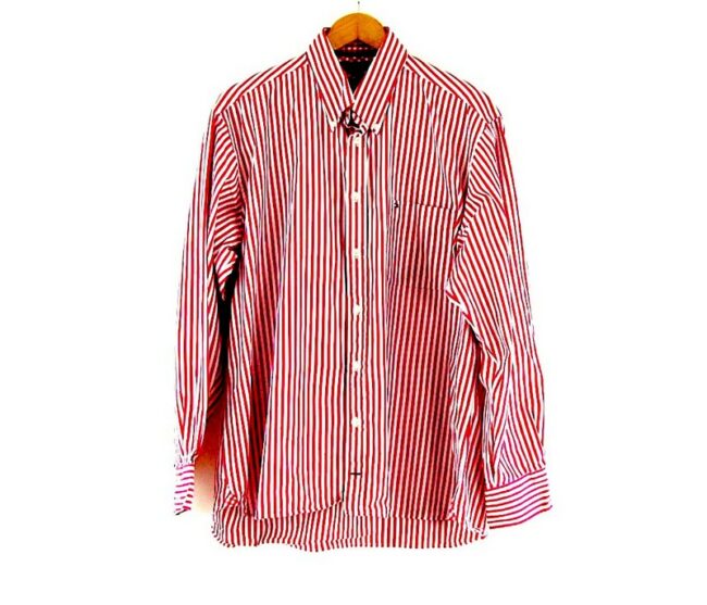 Button Down Tommy Hilfiger Pink Striped Shirt