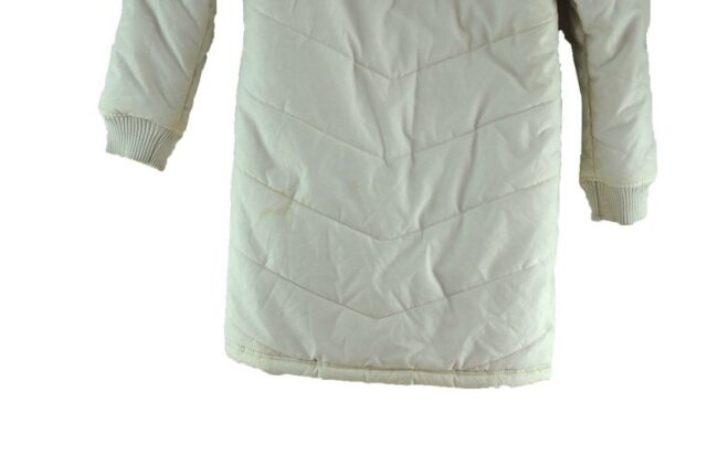 Close up of Reebok Puffa Coat