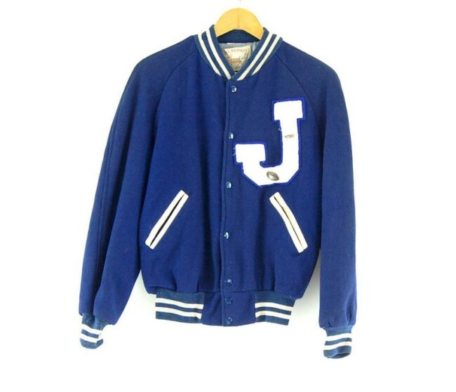 Deerfoot Blue Varsity Jacket