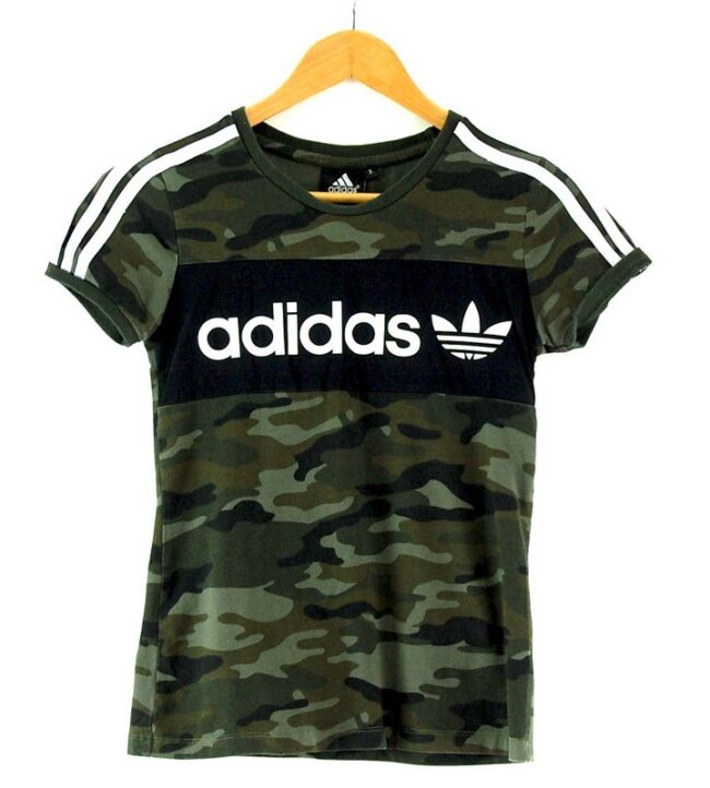 Ladies Camo Adidas Tshirt