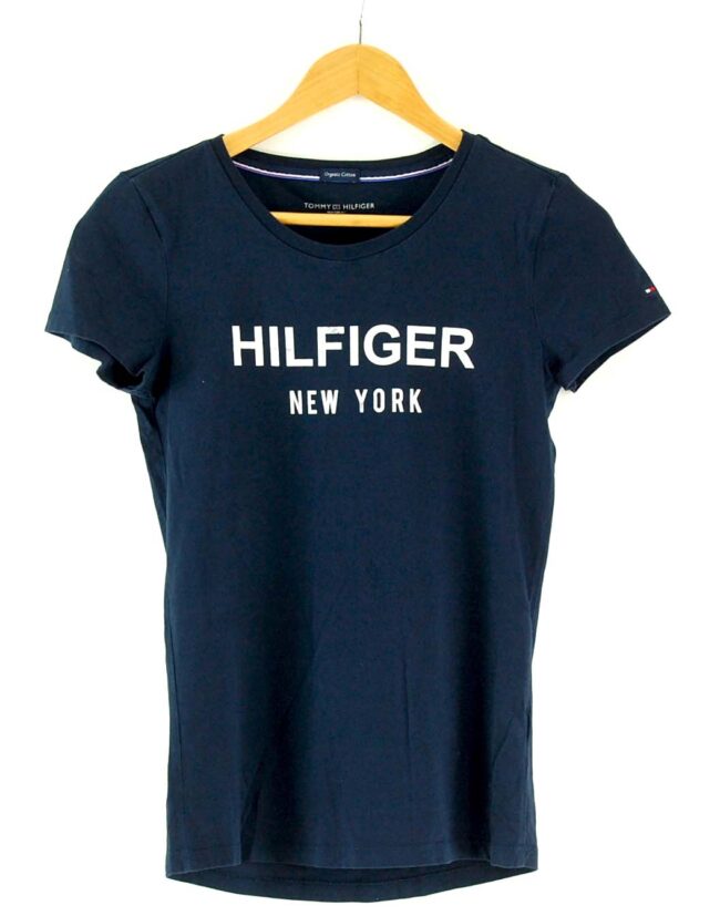 Blue Womens Tommy Hilfiger New York Tshirt