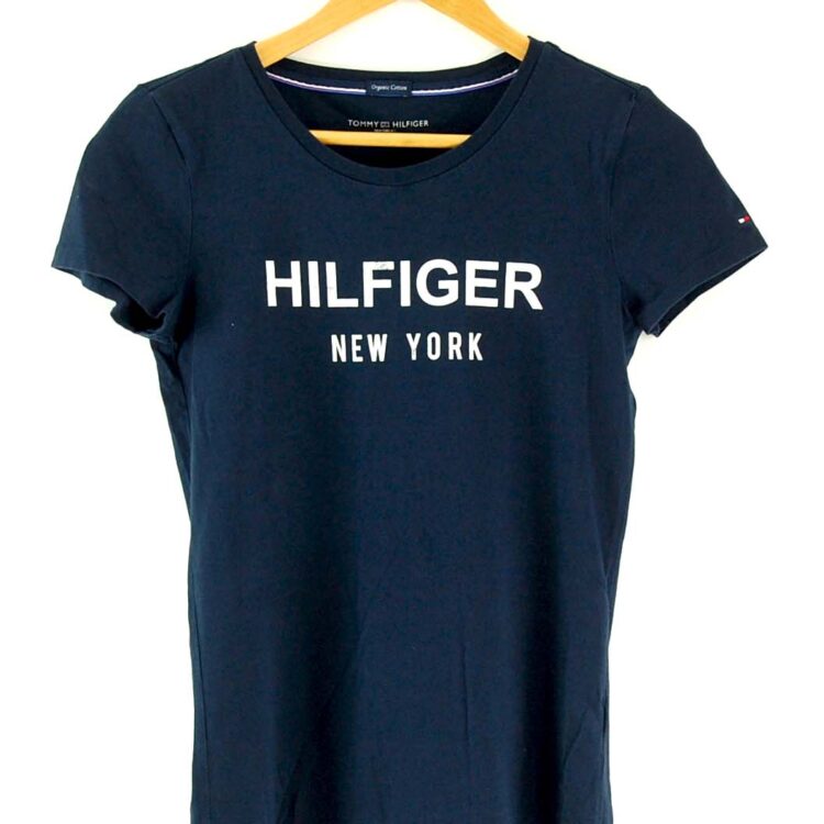 Blue Womens Tommy Hilfiger New York Tshirt