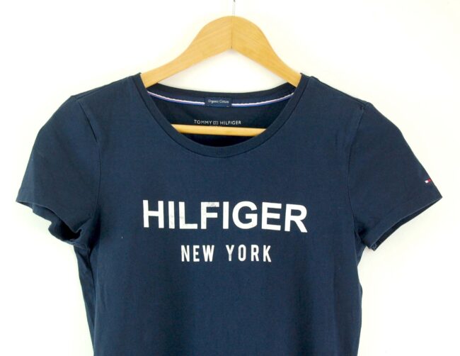 Blue Womens Tommy Hilfiger New York Tshirt