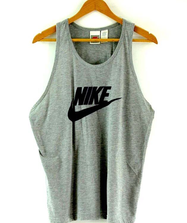 Mens Grey Nike Vest