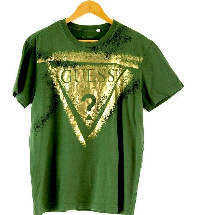 Guess Green T Shirt