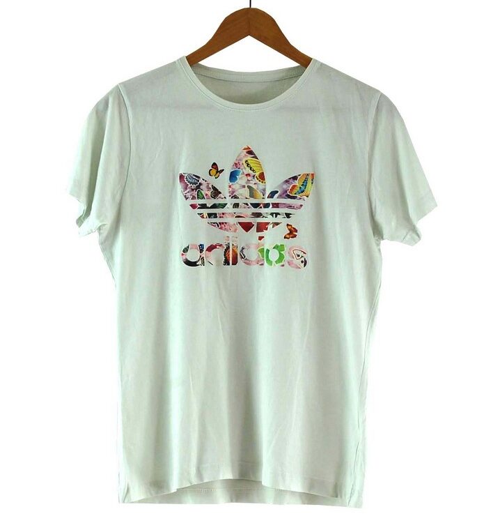 White Adidas Tee Womens