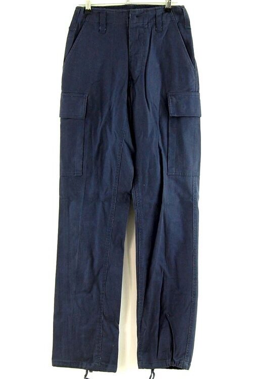 Womens Blue Combat Pants