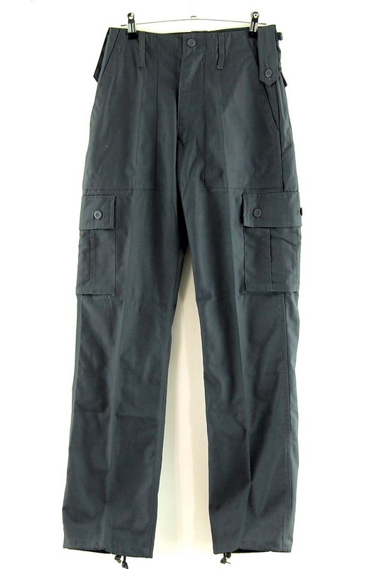 Grey Army Pants - UK XS - Blue 17 Vintage Clothing