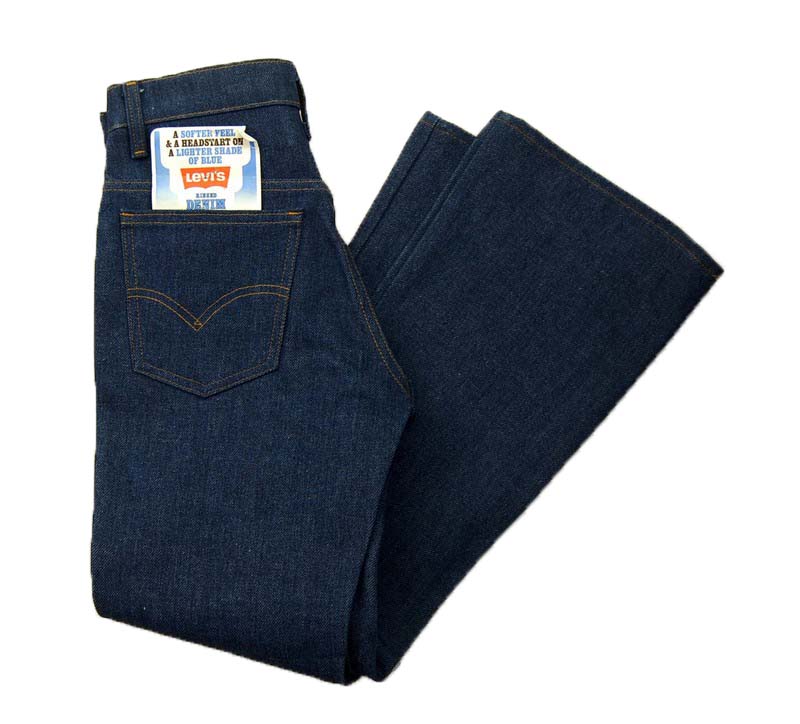 Levis 746 0917 Rinsed Denim Student fit Jeans - Blue 17 Vintage Clothing