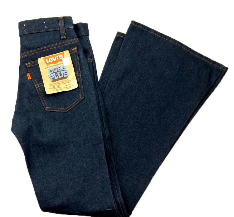 70s Deadstock Levis 784-0917 Jeans Dura Plus Bell Bottom
