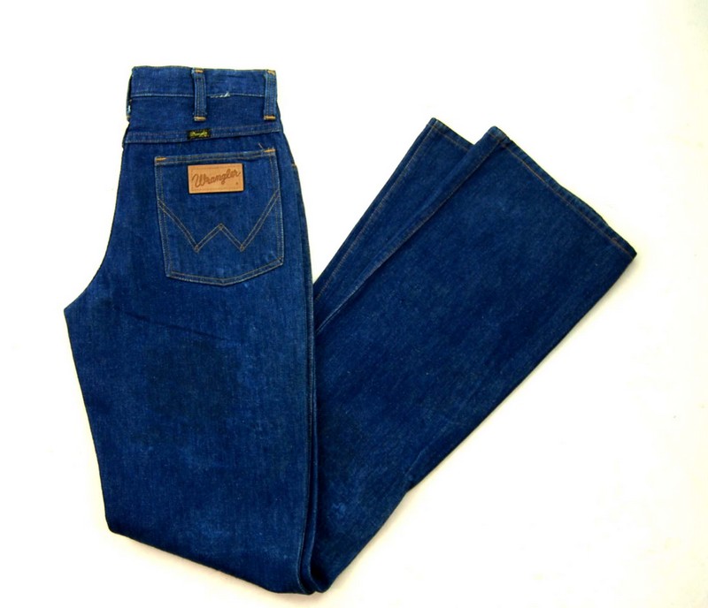 Wrangler Bootcut Jeans - 28W x 36L - Blue 17 Vintage Clothing