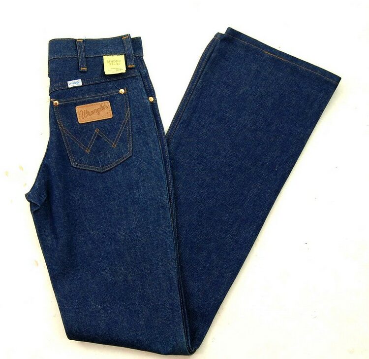 70s Wrangler Bootcut Jeans Student Fit Deadstock