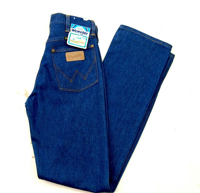 Wrangler No Fault Fashion Jeans - 28W x 34L - Blue 17 Vintage Clothing