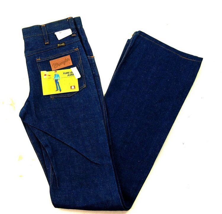 70s Deadstock Wrangler Flare Leg Jeans WPL 6428