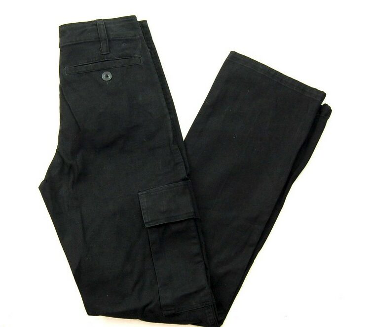 Black Cargo Pants Womens