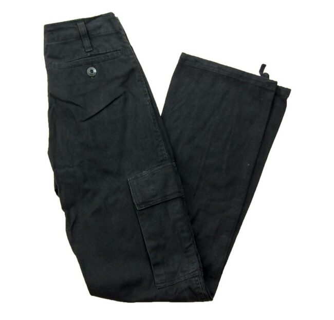 Black Cargo Trousers