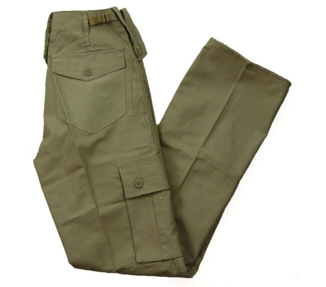 Khaki Vintage Army Trousers