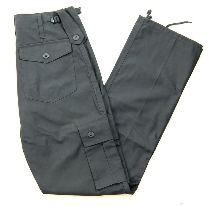 Grey Vintage Army Trousers