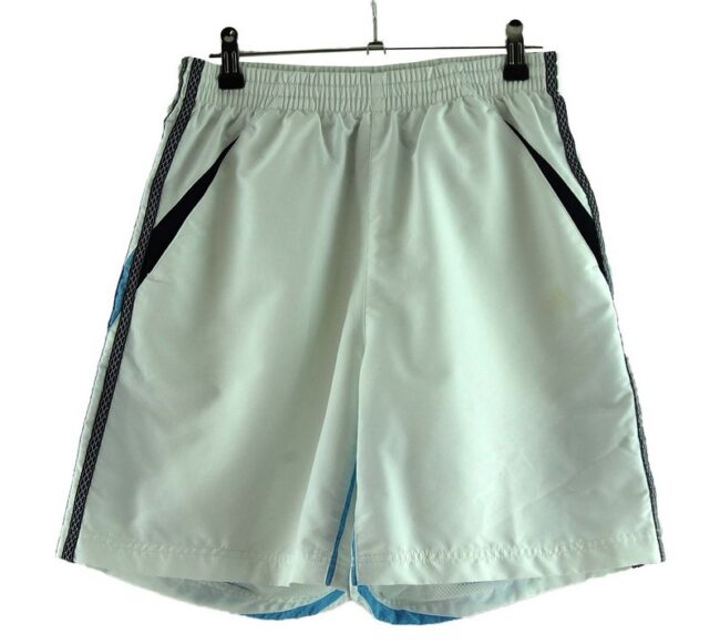 Mens White Adidas Shorts