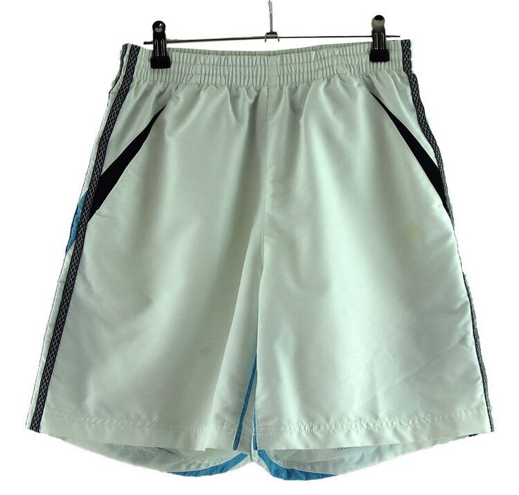 Mens White Adidas Shorts