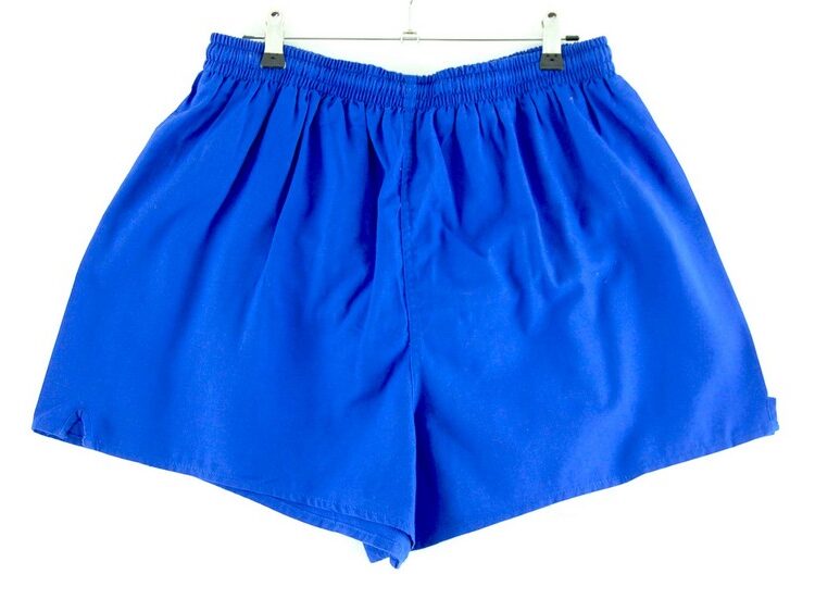 Mens Blue Stretch Shorts