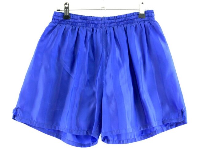 Rodeo Blue Satin Shorts