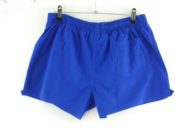 Back of Blue Sports Shorts