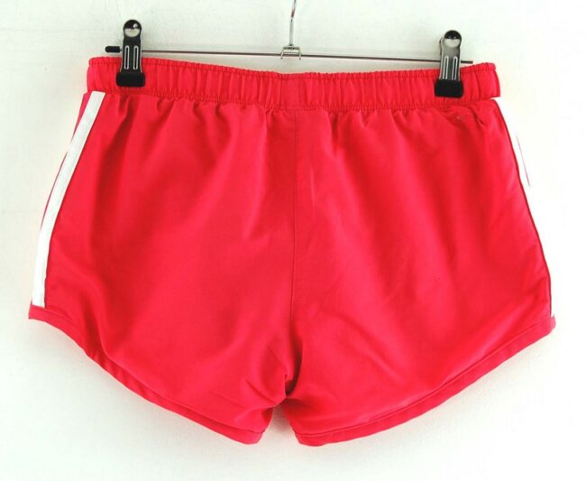 Back of Pink Adidas Shorts Womens