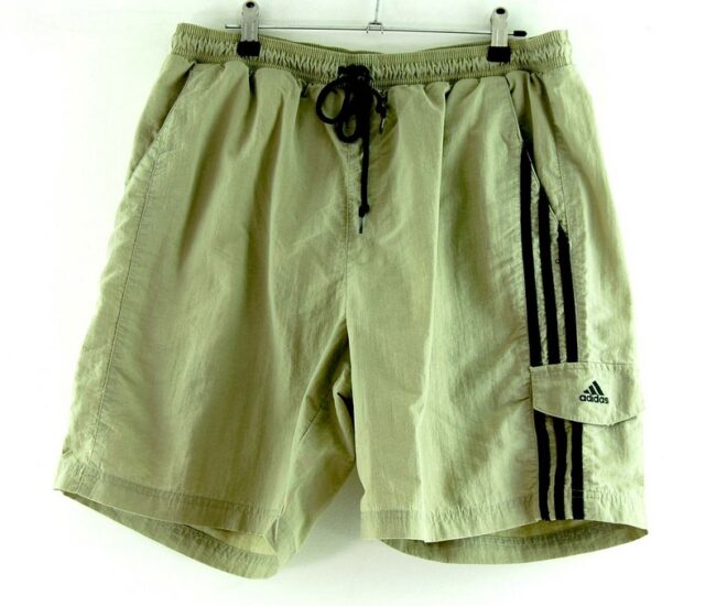 Mens Beige Adidas Shorts