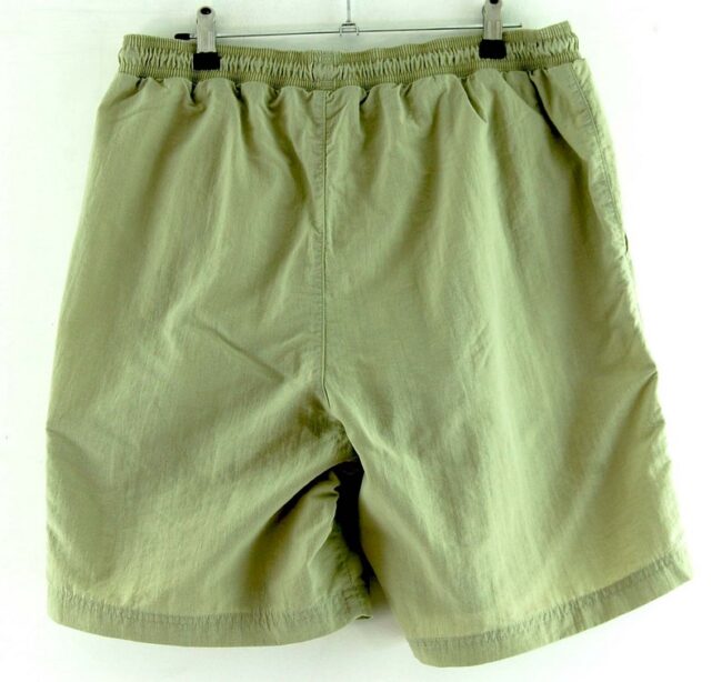 Back of Mens Beige Adidas Shorts