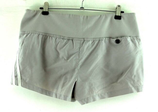 Back of Mens Grey Adidas Shorts