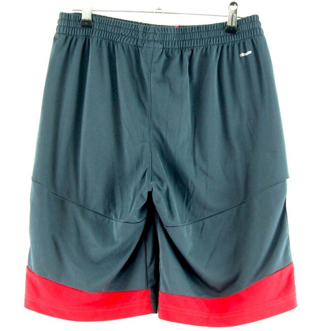 Back of Adidas Black Climalite Shorts