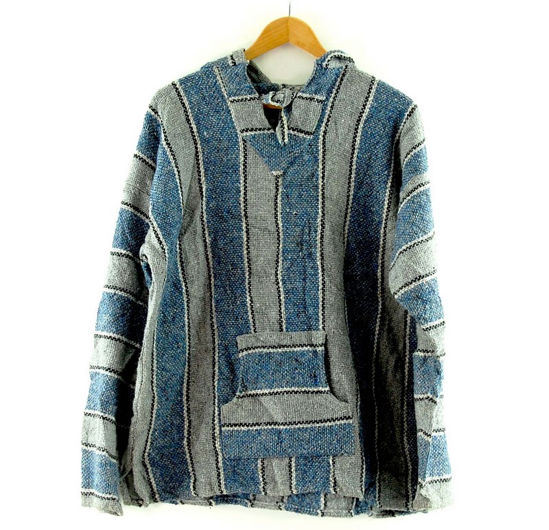 Light blue baja hoodie on sale