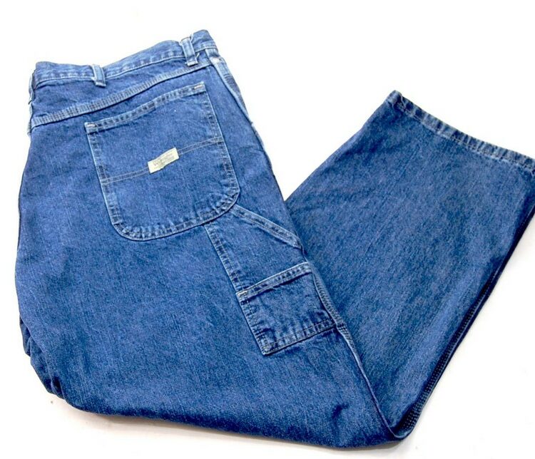 Blue Denim Wrangler Carpenter Pants