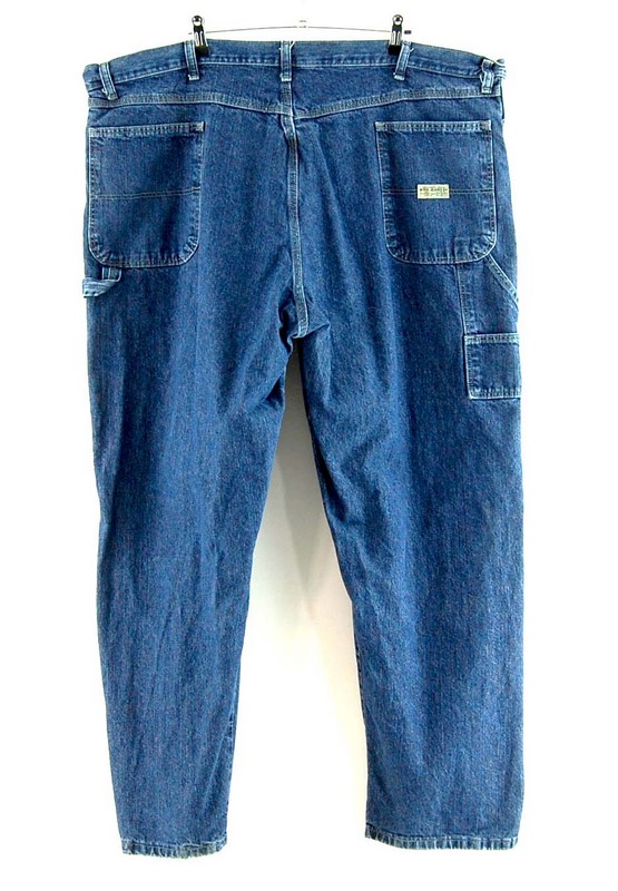 Back of Blue Denim Carpenter WRG Jeans