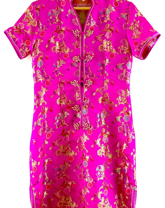 Purple Traditional Chinese Dress