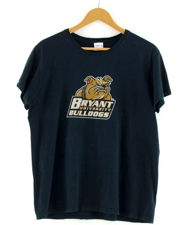 Black Bryant University Bulldogs Tee