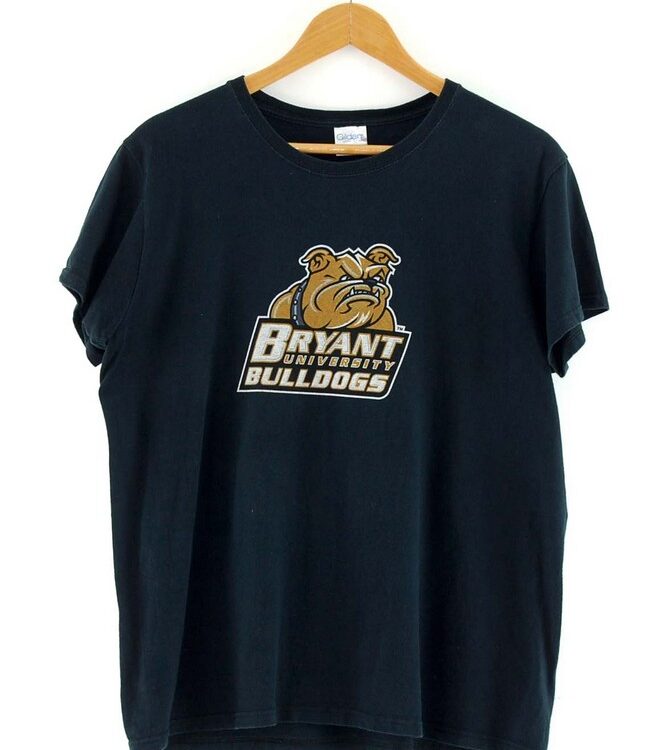 Black Bryant University Bulldogs Tee