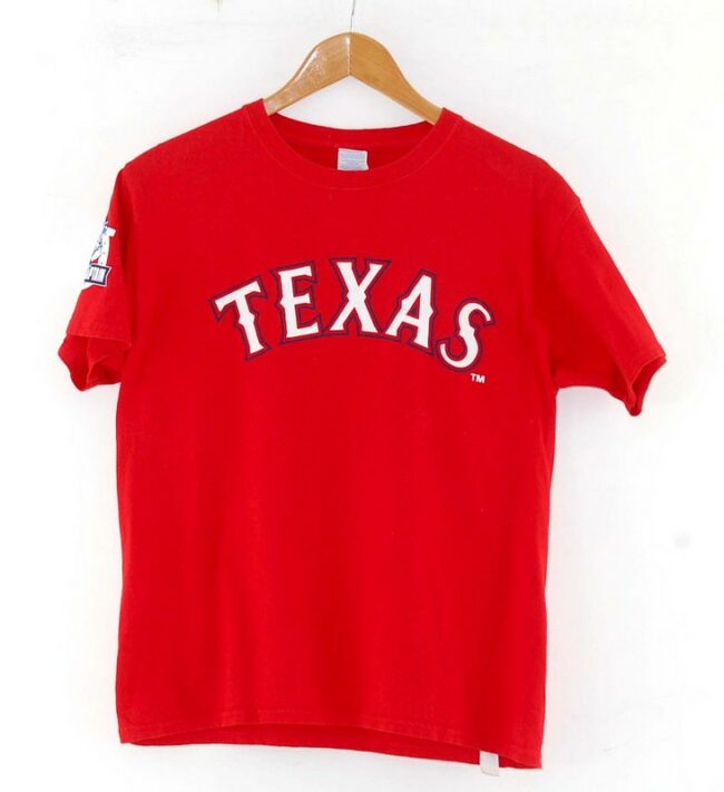 Red Texas Rangers Captain Tee