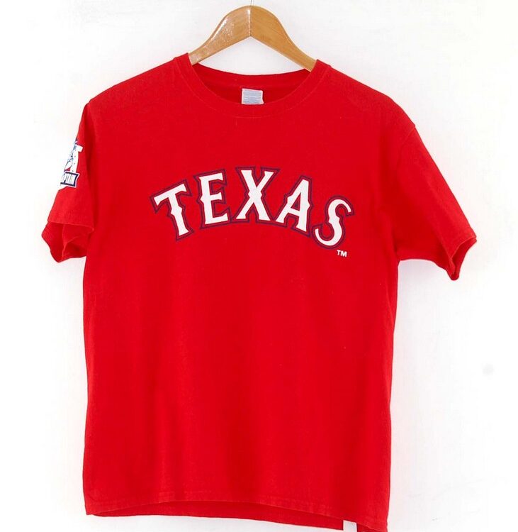 Red Texas Rangers Captain Tee