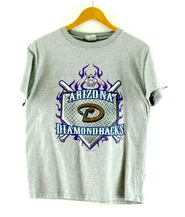 Grey Arizona Diamondbacks T Shirt