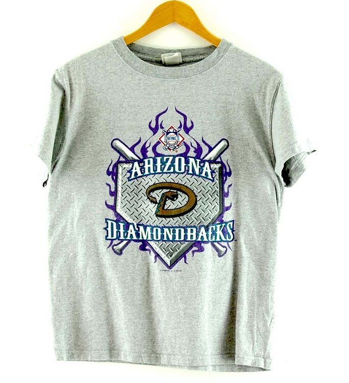 Grey Arizona Diamondbacks T Shirt