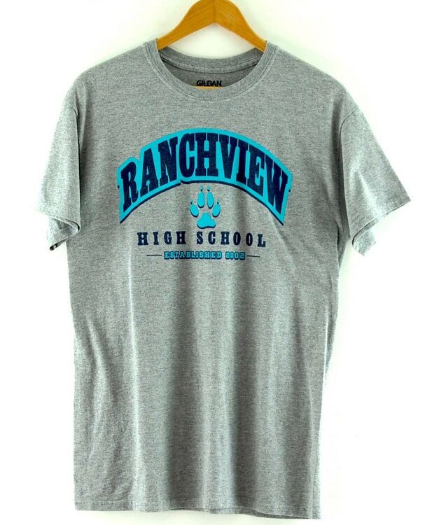 Grey Ranchview High School Tee